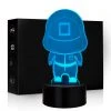 Mily Figures Squid Game Square Worker Acrylic LED Lamp