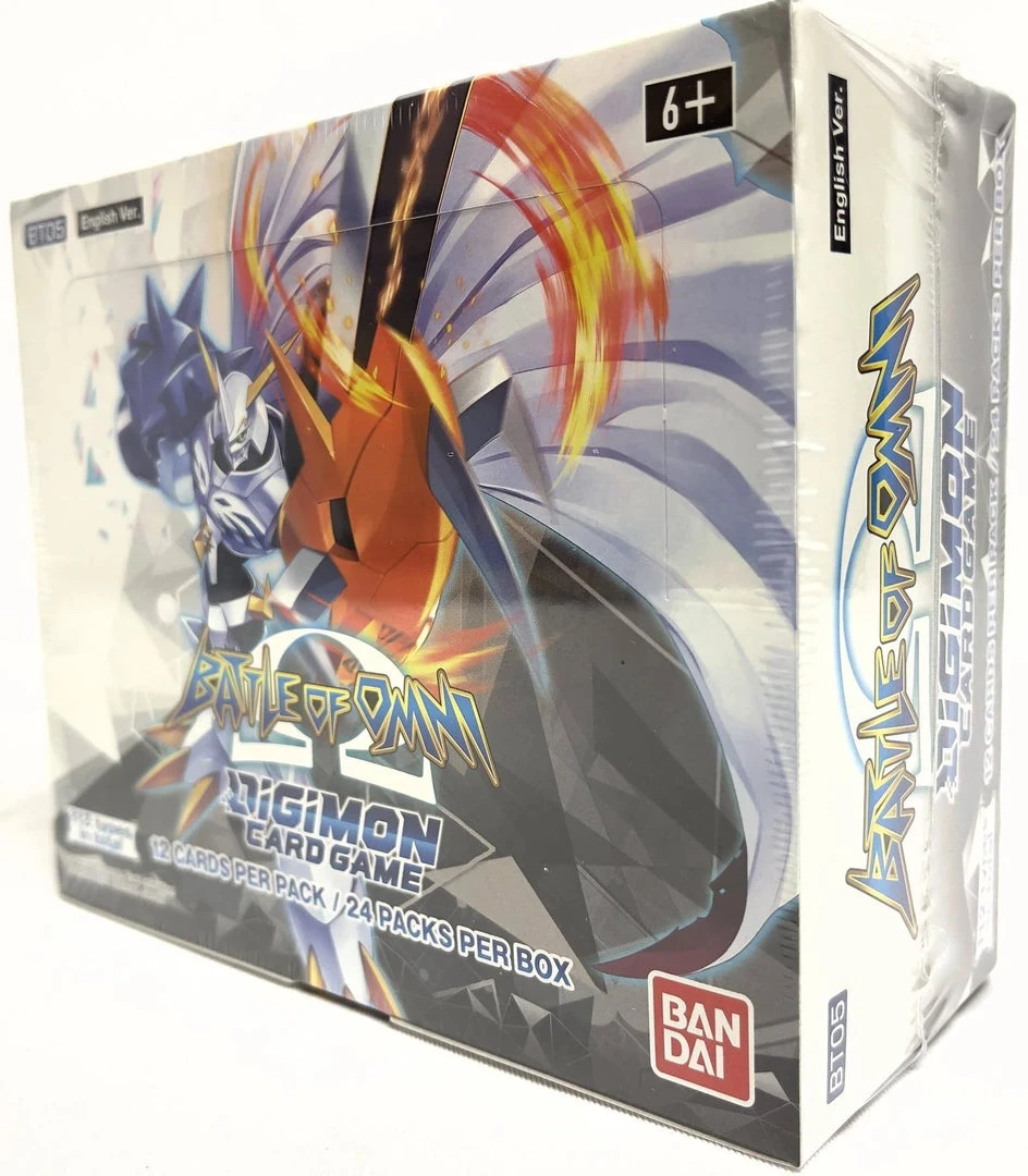 Southern Hobby Digimon Battle Of Omni Booster Box 5 Southern Hobby Digimon Battle Of Omni Booster Box