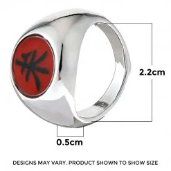 Mily Accessories Naruto Akatsuki Ring: Kisame Yellow