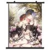 Mily Re:Zero Rem & Ram Cherry Blossoms 23 X 36 Inch Wall Scroll Poster Home Décor