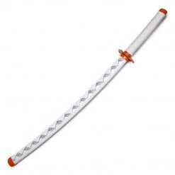Mily Accessories 32-in Demon Slayer Rengoku Nichirin Blade Cosplay Wooden Sword