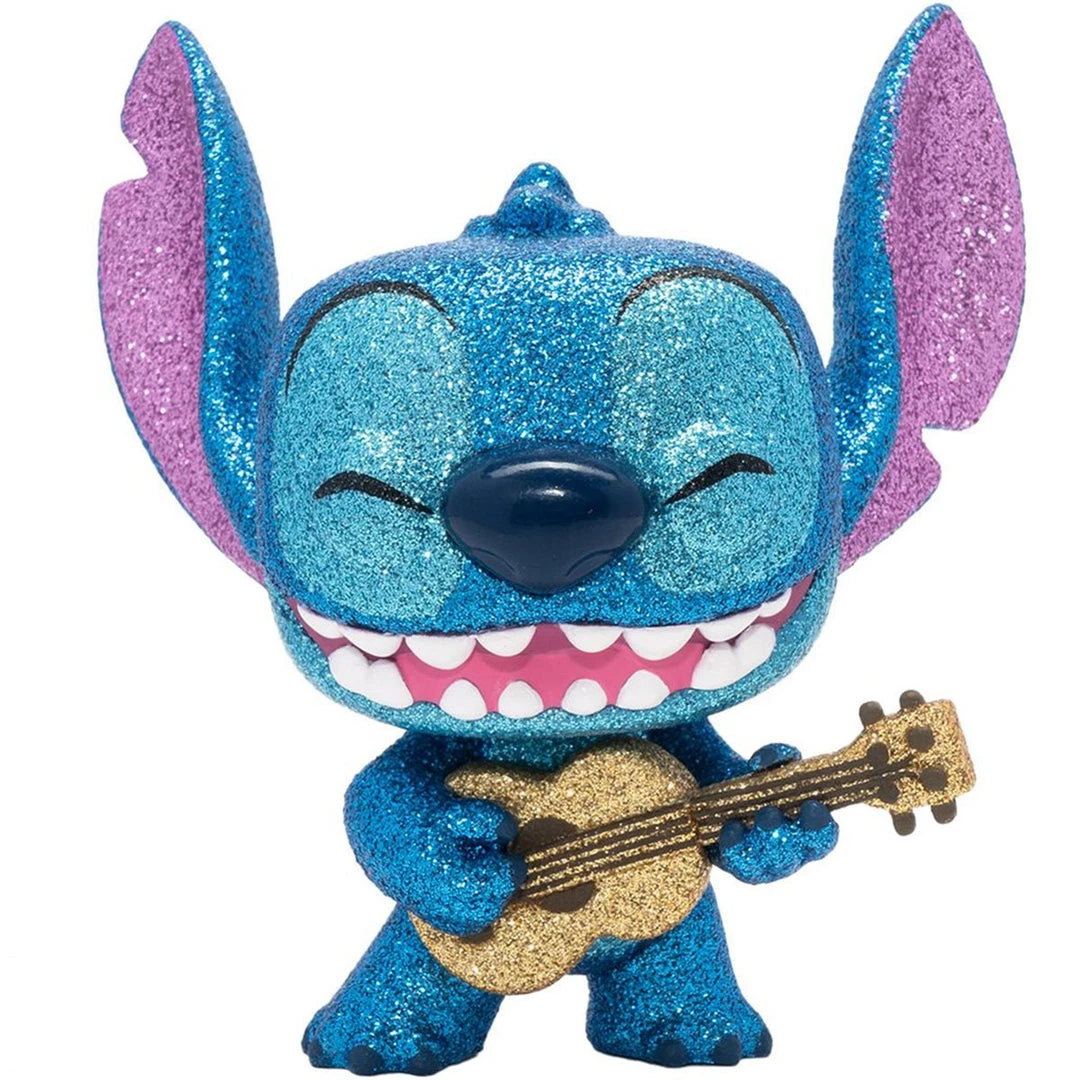 Entertainment Earth Funko Pop! #1044 Lilo And Stitch Stitch With Ukulele Diamond - EE Exclusive 4 Entertainment Earth Funko Pop! #1044 Lilo And Stitch Stitch With Ukulele Diamond - EE Exclusive