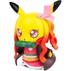 Mily Figures Pokemon × Demon Slayer Nezuko Pikachu 3rd Party Figure