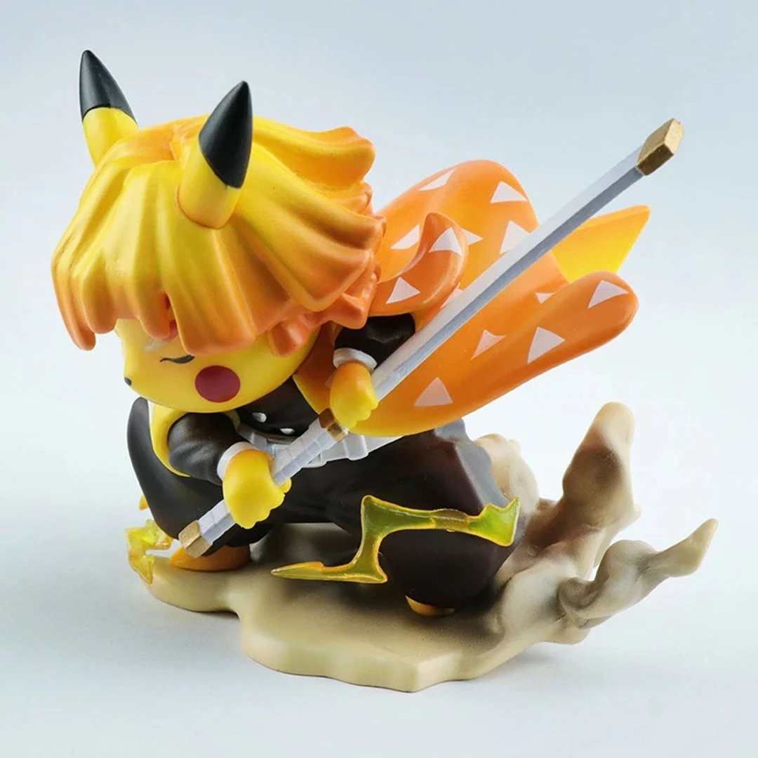 Mily Pokemon × Demon Slayer Thunder Breathing Pikachu 3rd Party Figure 4 Mily Pokemon × Demon Slayer Thunder Breathing Pikachu 3rd Party Figure
