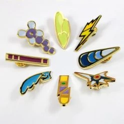 Mily Pokemon Badge Set Unova