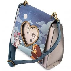 Accessories Disney Lady And The Tramp Wet Cement Loungefly Crossbody Bag