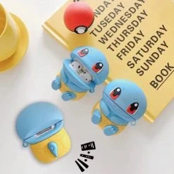 Mily Accessories Pokemon Squirtle Case For Airpod Generation 1-2