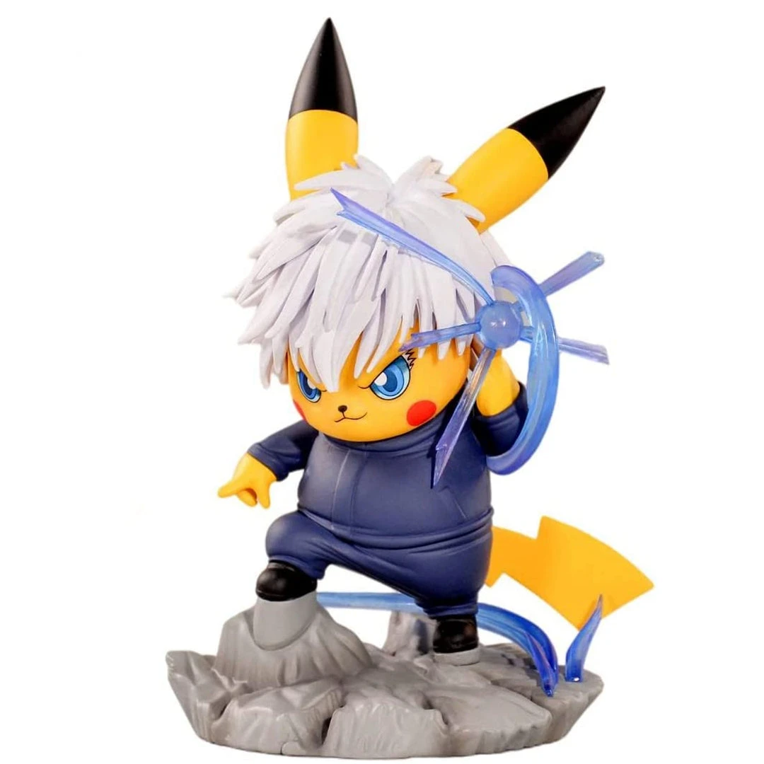Mily Pokémon X Jujutsu Kaisen Pikachu Gojo 3rd Party Figure No Blindfold Figures 4 Mily Pokémon X Jujutsu Kaisen Pikachu Gojo 3rd Party Figure No Blindfold Figures