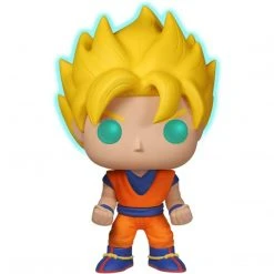 Entertainment Earth Funko Pop! #14 Dragon Ball Z Super Saiyan Goku Glow In The Dark - EE Exclusive