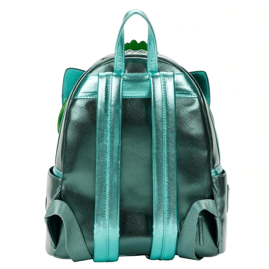 Accessories Pokemon Metallic Bulbasaur Loungefly Mini Backpack 4 Accessories Pokemon Metallic Bulbasaur Loungefly Mini Backpack
