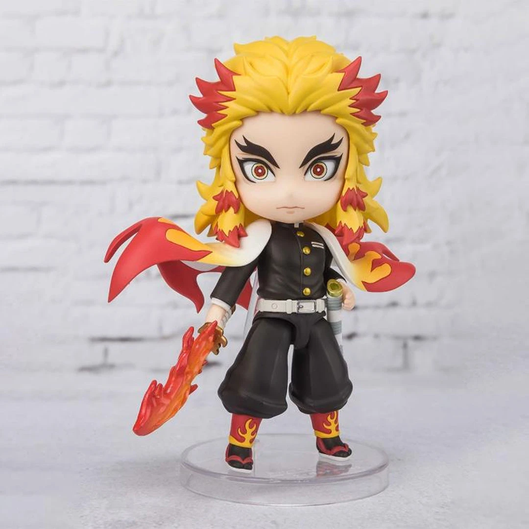 Bandai Namco Demon Slayer Figuarts Mini Kyojuro Rengoku Action Figure (Flame Breathing) 5 Bandai Namco Demon Slayer Figuarts Mini Kyojuro Rengoku Action Figure (Flame Breathing)