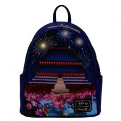 Disney Mulan Castle Light Up Loungefly Mini Backpack Accessories
