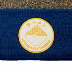 Bioworld Naruto Raman Patch Knit Beanie Apparel