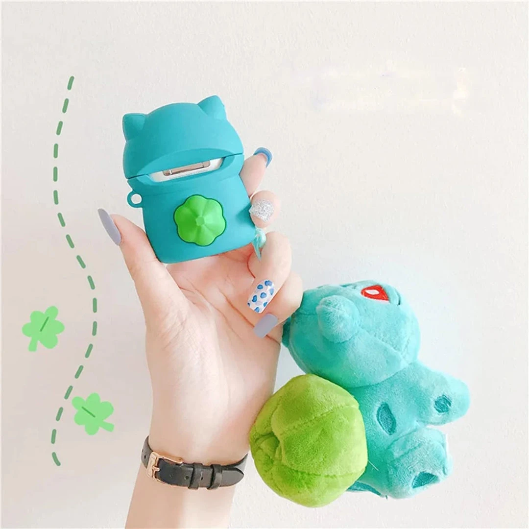 Mily Accessories Pokemon Bulbasaur Case For Airpod Generation 1-2 5 Mily Accessories Pokemon Bulbasaur Case For Airpod Generation 1-2