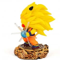 Mily Pokémon X Dragon Ball Super Saiyan 3 Pikachu Figures