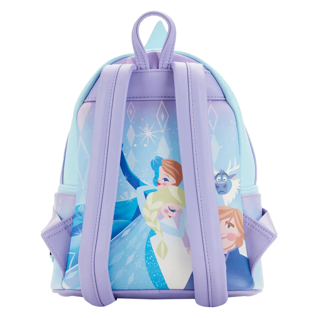 Disney Frozen Princess Castle Loungefly Mini Backpack 5 Disney Frozen Princess Castle Loungefly Mini Backpack
