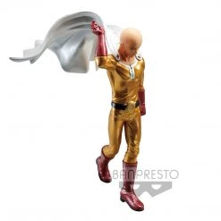 Entertainment Earth Figures One-Punch Man Saitama Metallic Ver. DXF Premium Statue