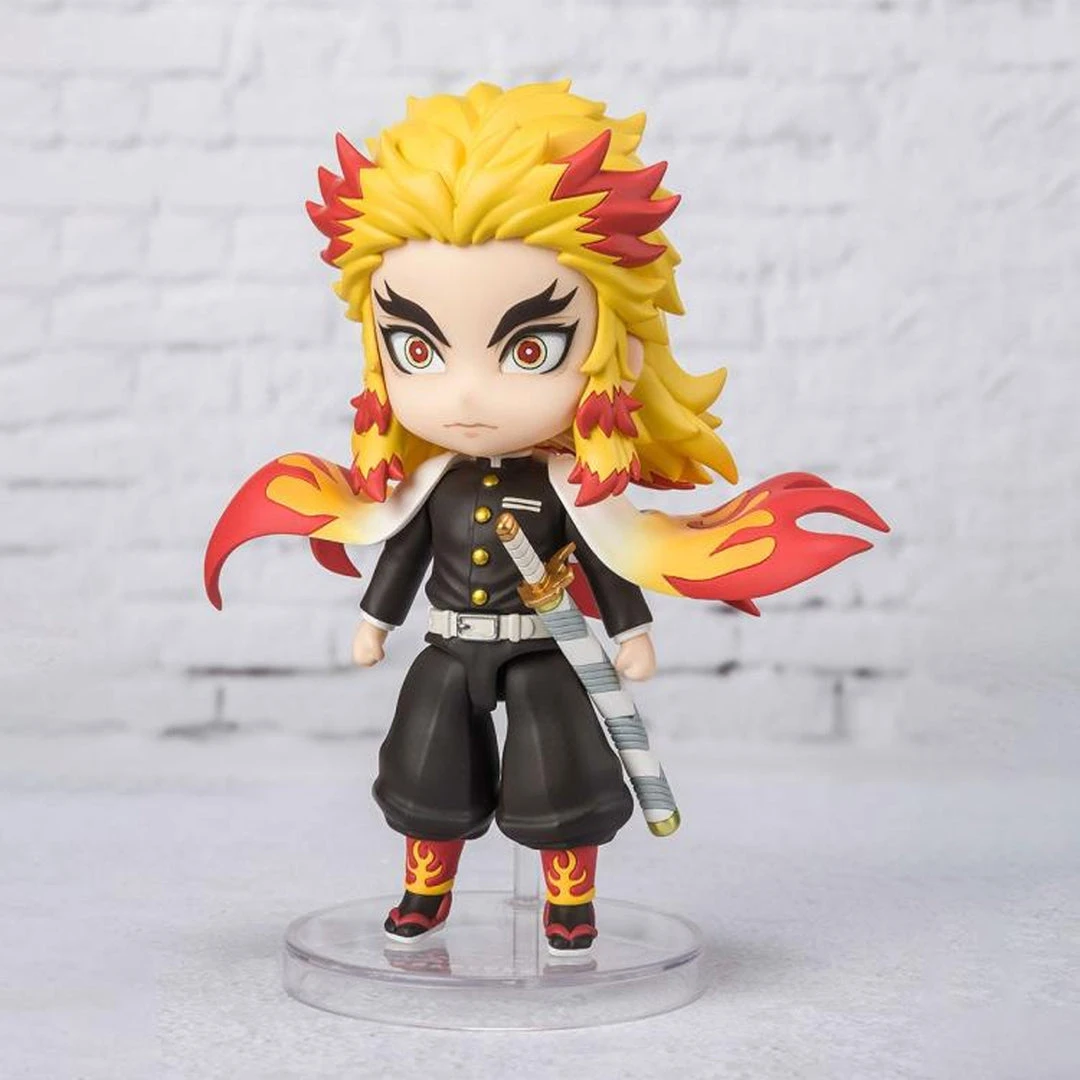 Bandai Namco Demon Slayer Figuarts Mini Kyojuro Rengoku Action Figure (Flame Breathing) 7 Bandai Namco Demon Slayer Figuarts Mini Kyojuro Rengoku Action Figure (Flame Breathing)