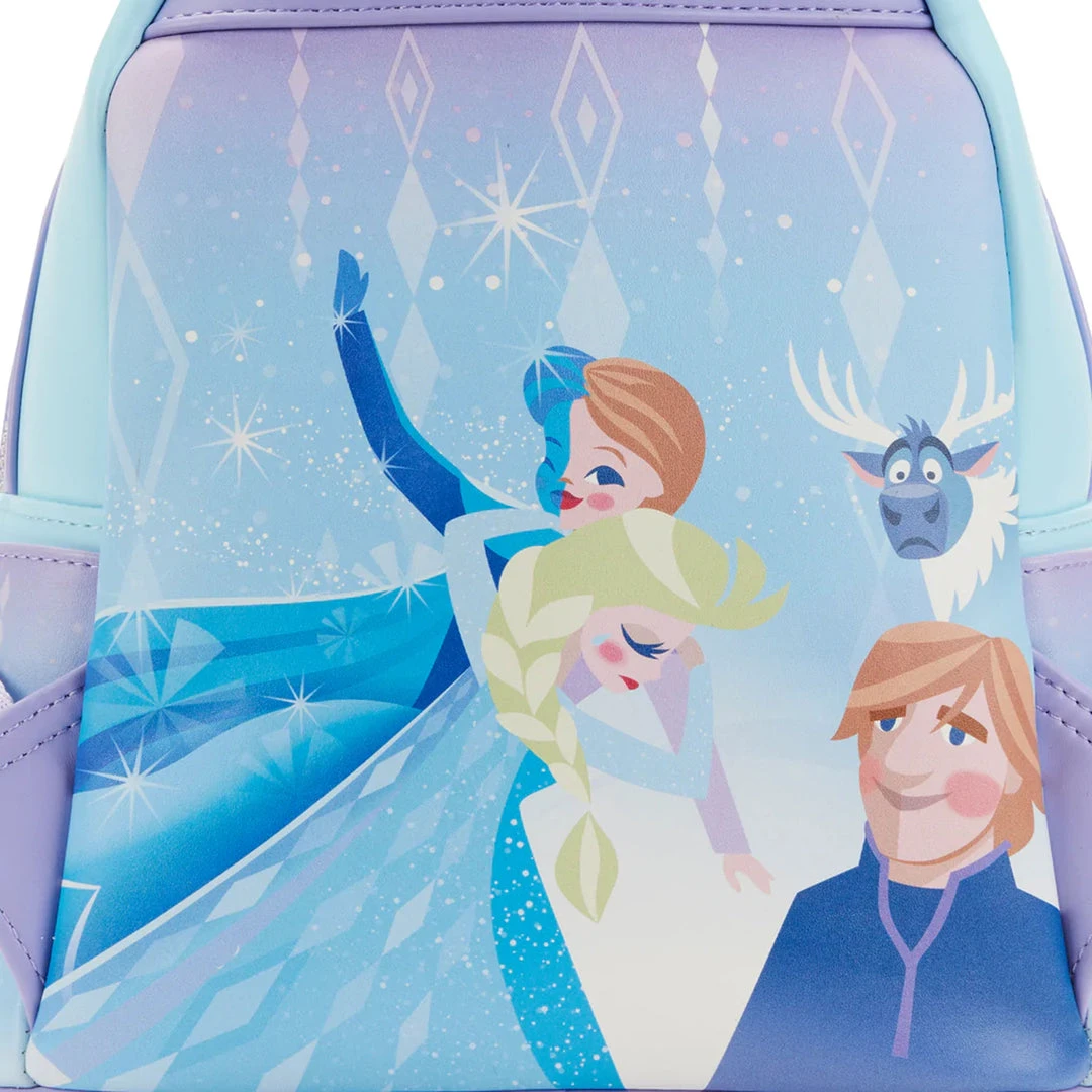Disney Frozen Princess Castle Loungefly Mini Backpack 6 Disney Frozen Princess Castle Loungefly Mini Backpack