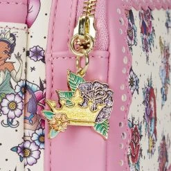 Accessories Disney Princess Tattoo AOP Loungefly Mini Backpack 12 Accessories Disney Princess Tattoo AOP Loungefly Mini Backpack