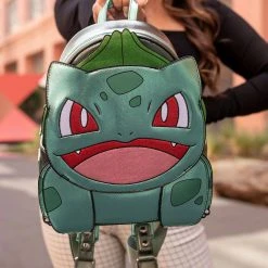 Accessories Pokemon Metallic Bulbasaur Loungefly Mini Backpack 13 Accessories Pokemon Metallic Bulbasaur Loungefly Mini Backpack