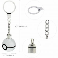 Mily Accessories Pokemon Darkrai Crystal Pokeball Keychain 5 Mily Accessories Pokemon Darkrai Crystal Pokeball Keychain