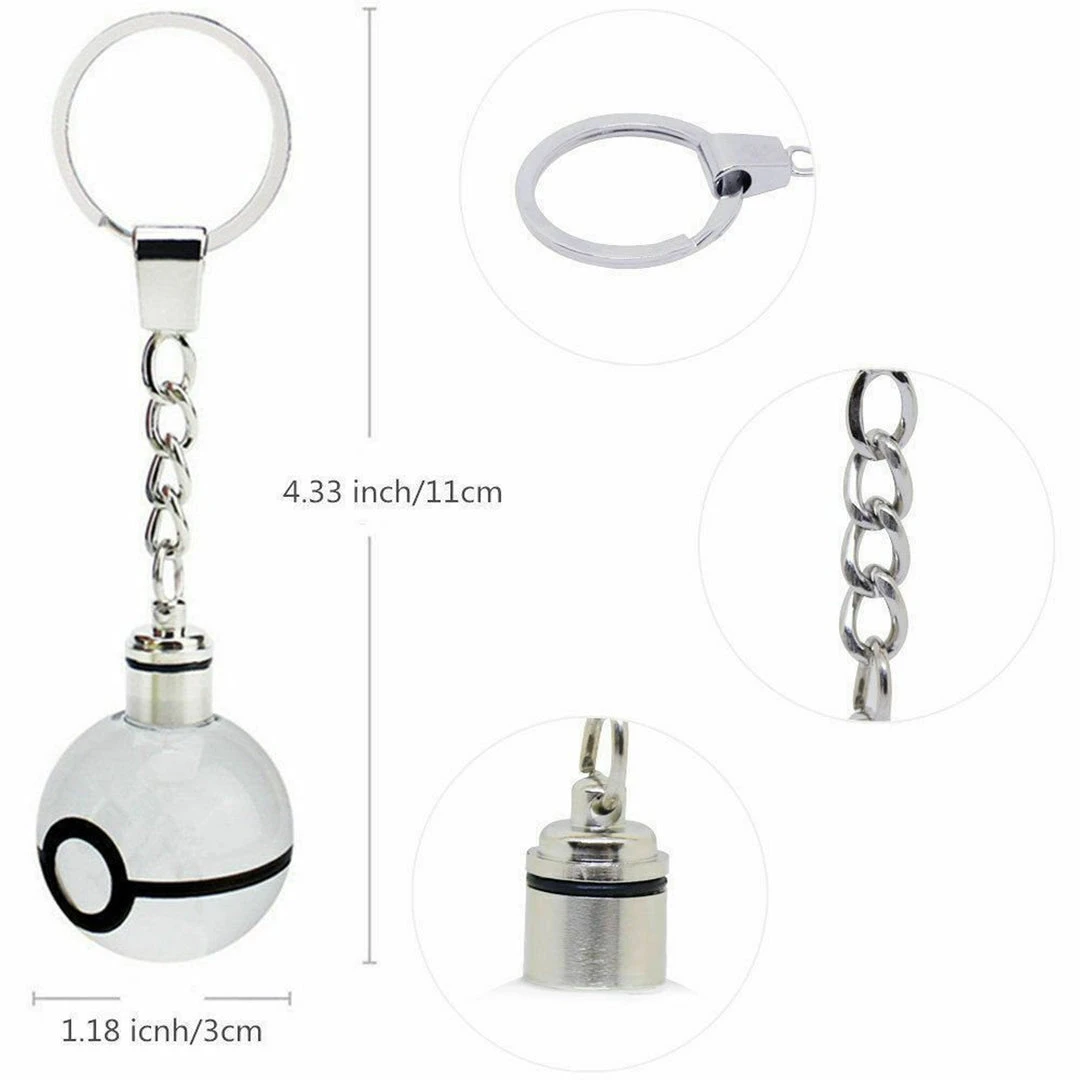 Mily Pokemon Lapras Crystal Ball Keychain Accessories 4 Mily Pokemon Lapras Crystal Ball Keychain Accessories