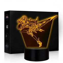 Mily Xenoblade Chronicles Mythra Blade Acrylic LED Lamp Figures