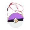 Mily Pokemon Eevee / Pikachu Purple Poke Ball Sidebag