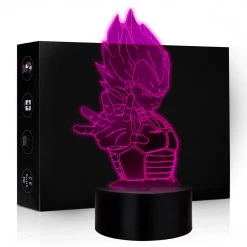 Mily Dragon Ball Vegeta Acrylic LED Lamp
