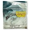 GTS TCG Supplies Dragon Shield Perfect Fit Clear Sideloader - 100ct 1 GTS TCG Supplies Dragon Shield Perfect Fit Clear Sideloader - 100ct