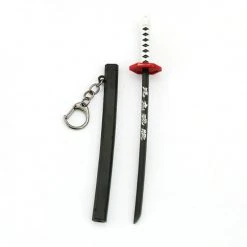Mily Accessories Demon Slayer Giyu Tomioka Nichirin Sword Keychain