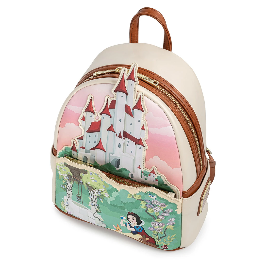Disney Snow White Castle Series Loungefly Mini Backpack 7 Disney Snow White Castle Series Loungefly Mini Backpack