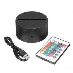 Mily Acrylic LED Light Base Figures