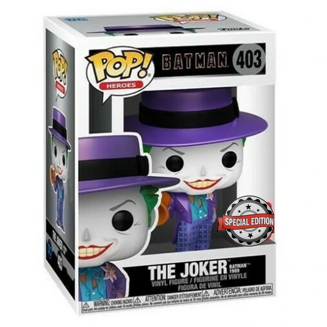 Monster Peeps Figures Funko Pop! #403 Batman 1989 The Joker With Megaphone - AE Exclusive 5 Monster Peeps Figures Funko Pop! #403 Batman 1989 The Joker With Megaphone - AE Exclusive