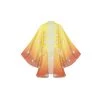 Mily Demon Slayer Zenitsu Haori Sheer Women's Robe