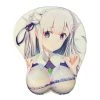 Mily Re:Zero Emilia Shy Oppai Mouse Pad TCG Supplies 1 Mily Re:Zero Emilia Shy Oppai Mouse Pad TCG Supplies