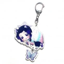 Mily Accessories Demon Slayer Shinobu Acrylic Dangle Keychain