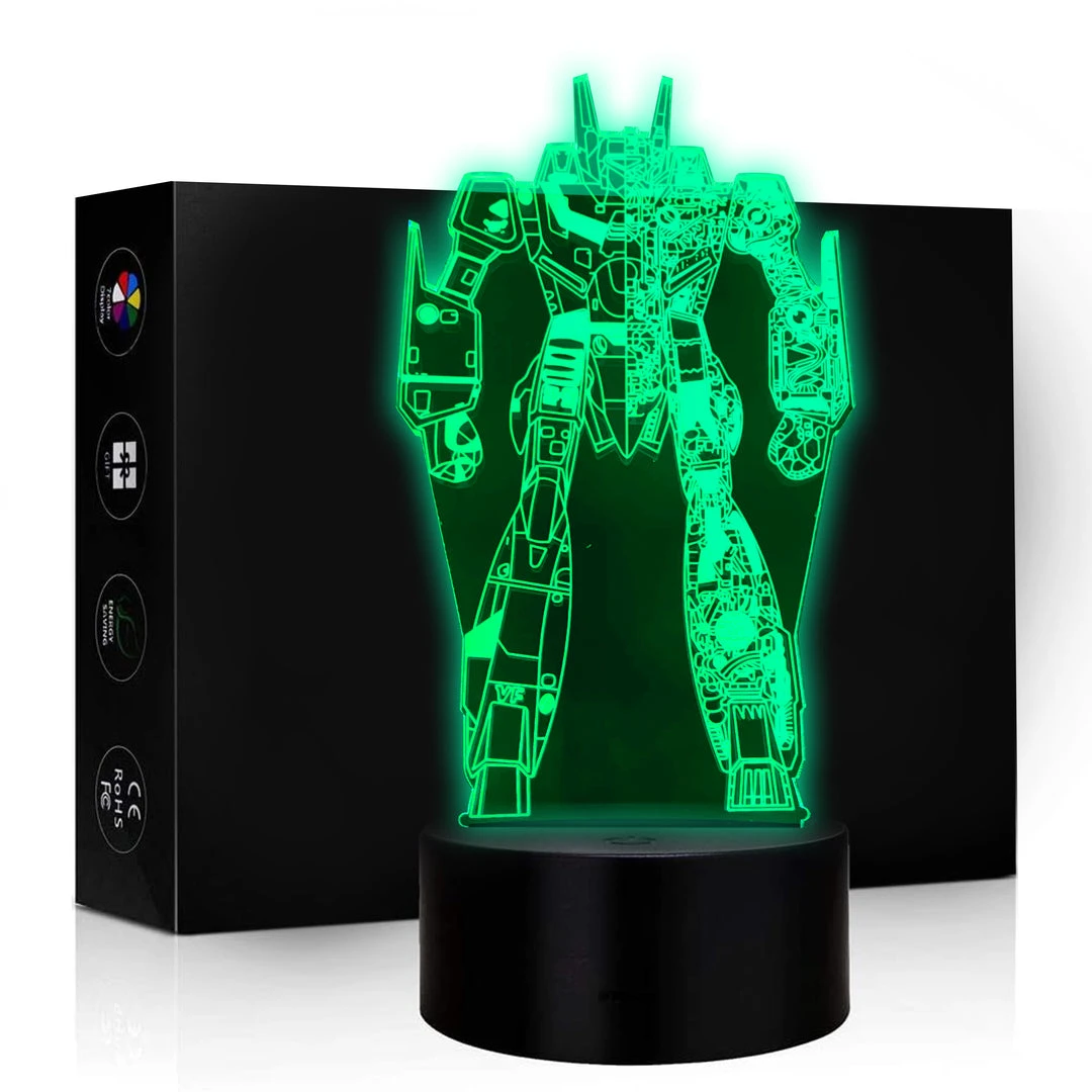 Mily Figures Mobile Suit Gundam Acrylic LED Lamp 3 Mily Figures Mobile Suit Gundam Acrylic LED Lamp