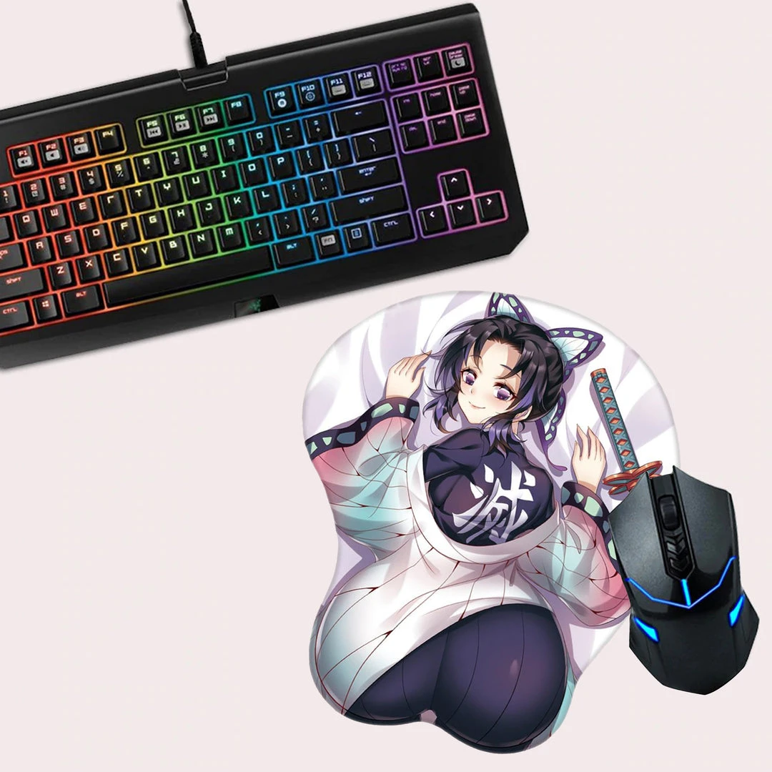 Mily TCG Supplies Demon Slayer Shinobu Oppai Mouse Pad 4 Mily TCG Supplies Demon Slayer Shinobu Oppai Mouse Pad