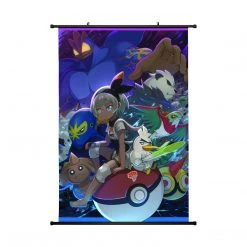Mily Pokemon Bea And Pokemon 23 X 36 Inch Wall Scroll Poster