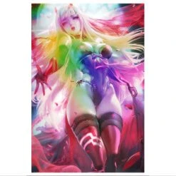 Mily Darling In The FranXX Zero Two "11 X 17" Metallic Glossy Art Print