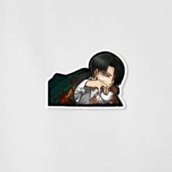 Mily Home Décor Attack On Titan Levi Lenticular Sticker