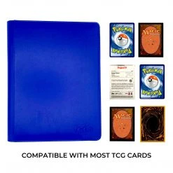 Mily TCG Supplies Totem World Blue Stitched 9-Pocket Binder