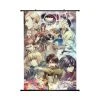 Mily Home Décor Attack On Titan Characters 23 X 36 Inch Wall Scroll Poster
