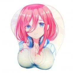 Mily The Quintessential Quintuplets Miku Nakano Oppai Mouse Pad