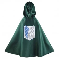 Mily Attack On Titan Green Survey Corps Cloak Apparel