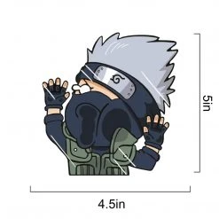 Mily Home Décor Naruto Kakashi Smoosh Sticker