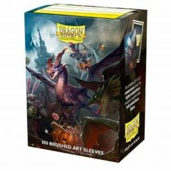 GTS TCG Supplies DRAGON SHIELD SLEEVES: ART MATTE HALLOWEEN DRAGON 2021