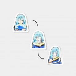 Mily That Time I Got Reincarnated As A Slime Rimuru Lenticular Sticker Home Décor